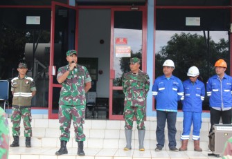 Dandim 0503/JB Cek Personel BKO yang Diterjunkan ke Lokasi Pasca Banjir