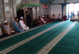 Koramil Duren Sawit Tingkatkan Silaturahmi dengan Tokoh Agama