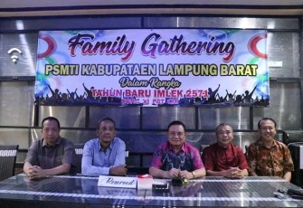 Wakil Bupati Lampung Barat Mad Hasnurin Hadir Dalam Family Gathering Paguyuban Sosial Marga Tionghoa Indonesia