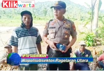 Kapolsubsektor Pagelaran Utara Iptu Sudirman