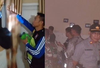 Korban saat ditemukan