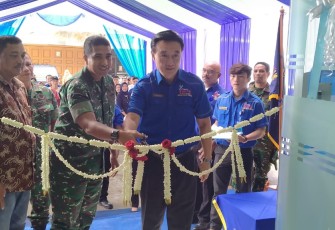 Dandim 0503/JB Hadiri Peresmian Kantor Dian Mandiri