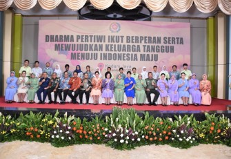 Pembukaan Rangkaian HUT Ke-56 Dharma Pertiwi Digelar di Kodam Jaya