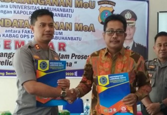 Polres Labuhanbatu dan ULB Teken MoU dan MoA