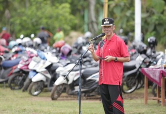 Bupati Pringsewu Hadiri Acara Pembukaan Lomba Dalam Rangka HUT Ke-11 
