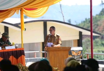 Ismet Inoni Buka Musrenbang Sumber Jaya