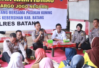 'Jagongan Kamtibmas' Ala Kapolres Batang AKBP Abdul Waras