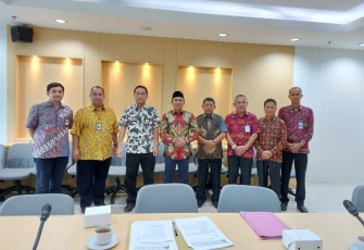 Bupati Lambar Kunker ke Ditjen Cipta Karya Kementerian PUPR
