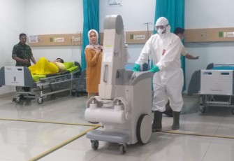 Simulasi Penanganan Virus Corona