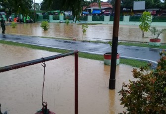 Asrama Alugoro terendam banjir 