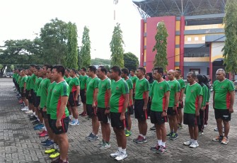 Apel Pagi Prajurit Korem 141/Tp 