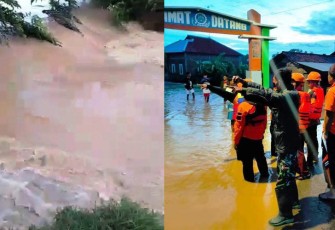 Banjir Genangi Beberapa Desa di Losari Brebes