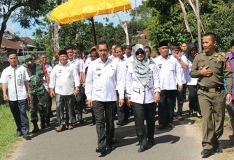 Musrenbang Belalau Diawali Arak-arakan