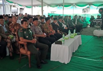 Danramil 22 Wonosari Hadiri Konfercab XVI NU Diwilayah Binaan