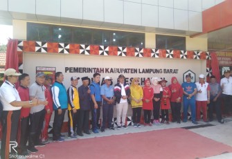 Peresmian Puksesmas Rawat Inap Kecamatan Sukau Kabupaten Lampung Barat
