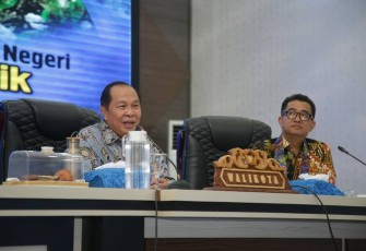 Dirjen OTDA Kemendagri Sambangi Kantor Walikota Bitung