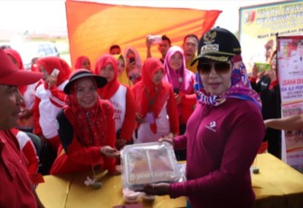Bupati Hj Winarti Kunker ke Maraksa Aji