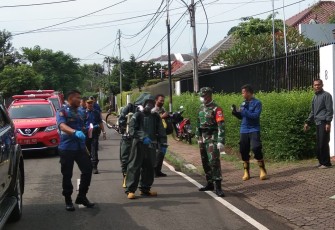 Tiga Pilar Menteng Sterilisasi Rumah Mantan Wapres Dengan Disinfektan