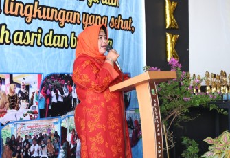 Lomba PKK Kampung Bulang Dimeriahkan Kiki Lida