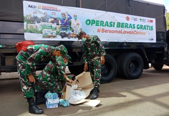 TNI Gandeng ACT Berikan Bantuan di Wilayah Jakarta Timur