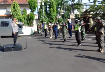 Dandim 0505/JT Bersama Muspiko Giat penyemprotan Disinfektan di 10 Kecamatan Wilayah Jakarta Timur