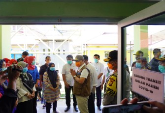 Gubernur Bengkulu Saat Meninjau RSUD Mukomuko 