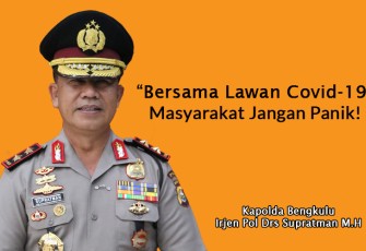 Kapolda Bengkulu Irjen Pol Drs. Supratman MH