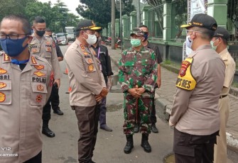 Giat Pengecekan dan Pengawasan Pelaksanaan PSBB Hari ke 2 di Terminal KP Rambutan