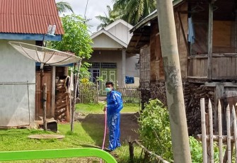 Penyemprotan Disinfektan 