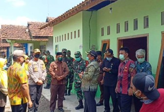 Bupati Pekalongan Minta Masyarakat Pantirejo Rawat Semua Hasil TMMD Reguler
