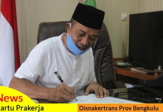 Kadis Nakertrans Provinsi Bengkulu Sudoto