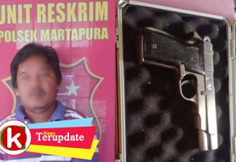 Tersangka dan Barang Bukti saat diamankan
