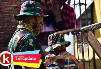Pangdam XIV Hasanuddin Kerahkan Personel Bangun Rumah Warga Tidak Layak Huni
