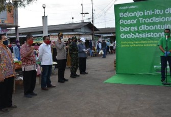 Perkenalkan pasar rakyat online di pasar Puri Baru Pati 