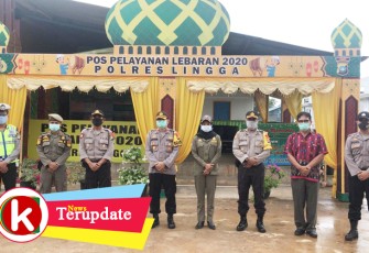Waka Polres Lingga Cek Persiapan Personel di Pos Ops Ketupat Seligi 2029