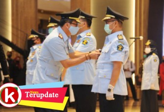 Irjen Pol Andap Budhi Revianto S.IK MH saat dilantik sebagai Irjen Kemenkumham RI oleh Menkumham RI Yasonna H Laoly beberapa waktu lalu