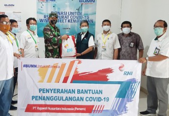 RSD Wisma Atlet Ucapkan Terimakasih Kepada Para Donatur Atas Bantuan yang Diterima