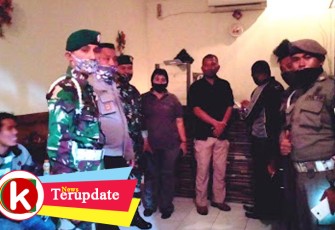 Panti Pijat saat dirazia Tim Patroli Garnisun