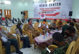 Kunjungan Liaison Officer BNPB di Kabupaten Bengkulu Utara 