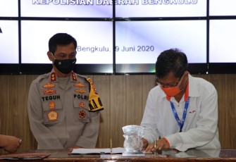 Kapolda Bengkulu Teken MoU Bersama GM Pelindo II