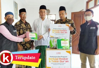 PPPA Daarul Quran Semarang Berbagi Al-Qur'an dan Masker untuk Santri Madrasah Diniyah Magelang