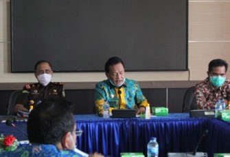 Tim Gugus Tugas Covid-19 Bengkulu Tengah Gelar Rapat Terbatas Persiapan New Normal