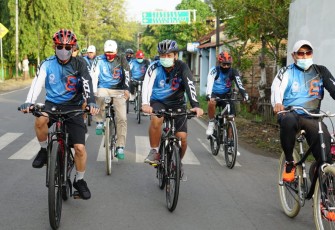 Gowes bareng bersama forkopimda