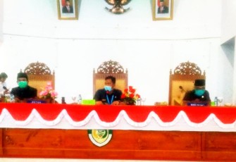DPRD Seluma Gelar Paripurna dengar Penyampaian Nota Pengantar 4 Raperda