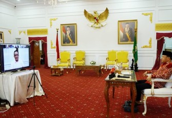 Virtual Meeting Pemprov Bengkulu