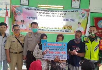 Penyaluran bantuan