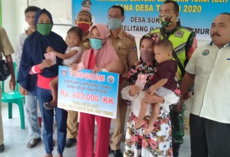 Penyerahan bantuan