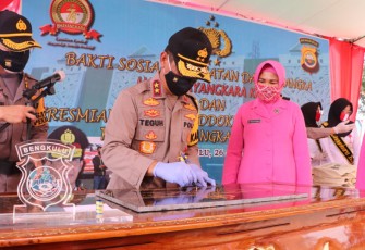Kapolda Bengkulu Resmikan Gedung Biddokkes dan Klinik Bhayangkara Medika II
