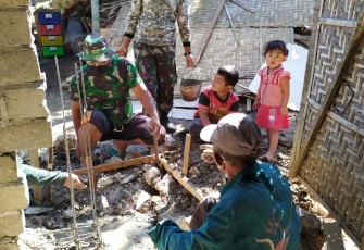Rumah Supiyah Juga Dapatkan Program TMMD 108 Tulungagung