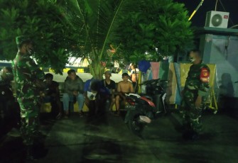 Personil Koramil 1310-01/Bitung dan Polsek Aertembaga Lakukan Giat Patroli Bersama